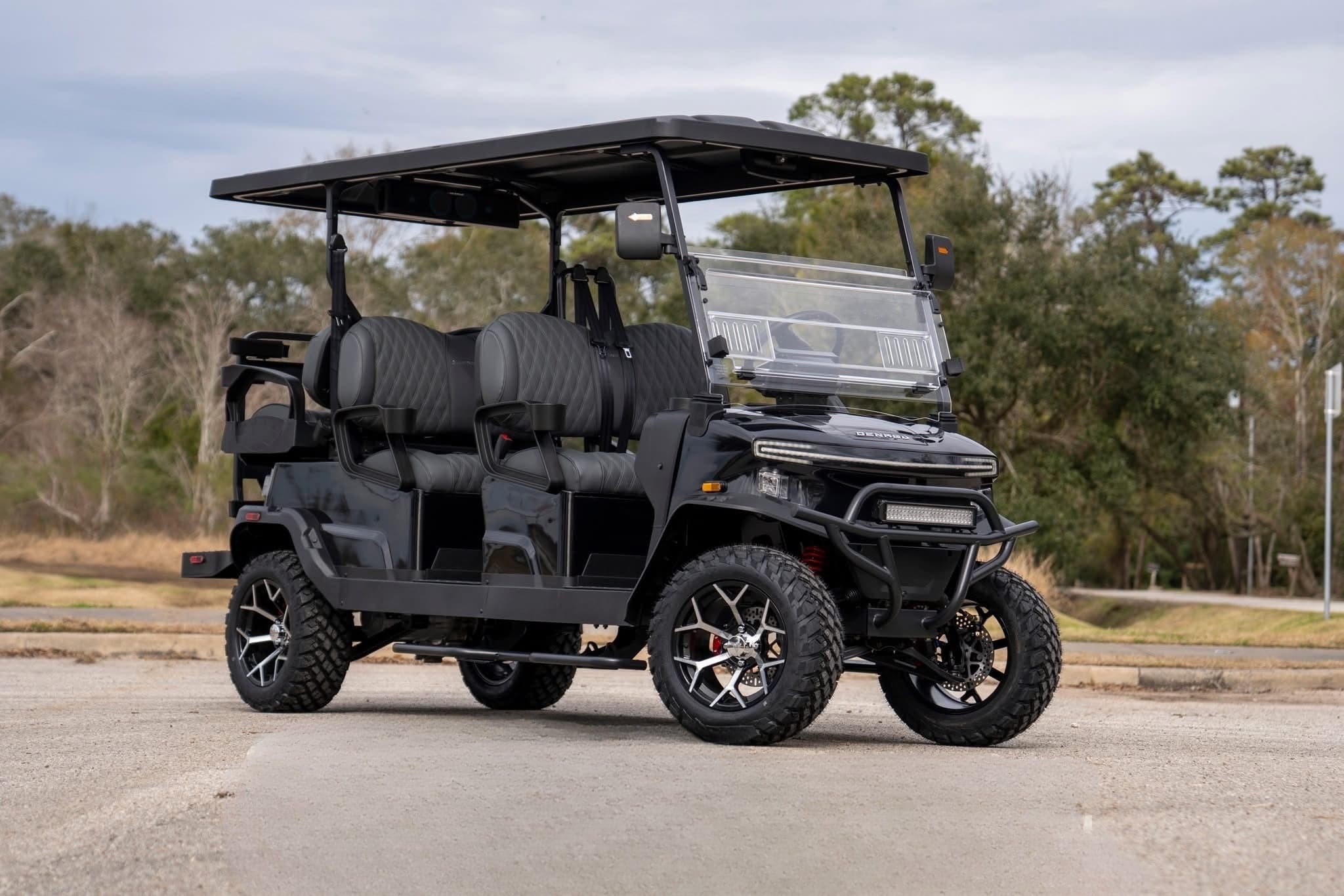 Denago EV Nomad XXL 6 Passenger LSV Golf Cart